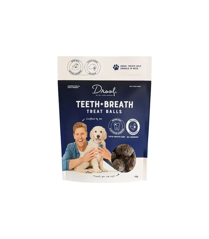 Drool By Dr Chris Brown Teeth and Breath Dog Treat